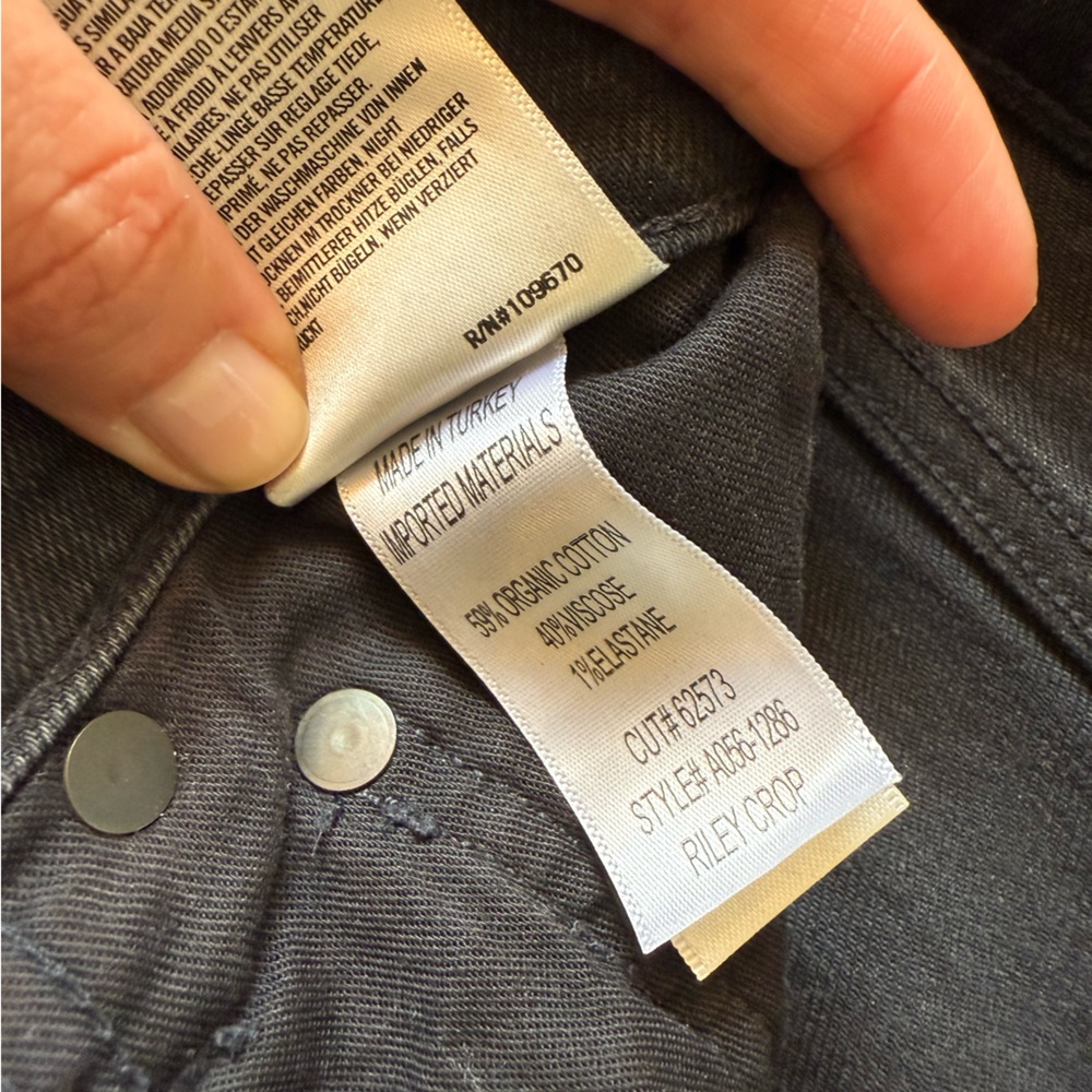 Agolde Riley crop Jeans - Picture 3 of 7